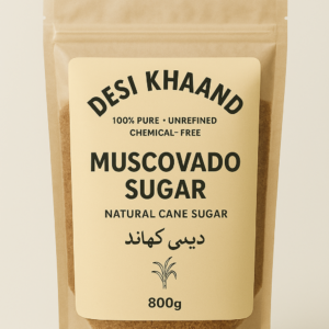 Desi Khaand | MUSCOVADO SUGAR | Natural Cane Sugar 800 Gram